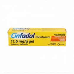 CINFADOL DICLOFENACO 11,6 mg/g GEL