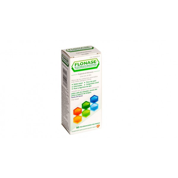FLONASE 50 MICROGRAMOS/PULVERIZACION SUSPENSION...