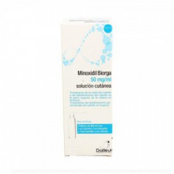 MINOXIDIL BIORGA 50 mg/ml SOLUCION CUTANEA, 1 frasco de...