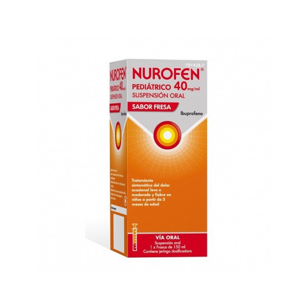 NUROFEN PEDIATRICO 40 mg/ml SUSPENSION ORAL...