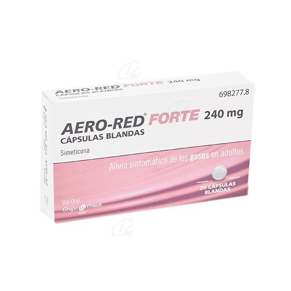 AERO-RED FORTE 240 mg CAPSULAS BLANDAS, 20...