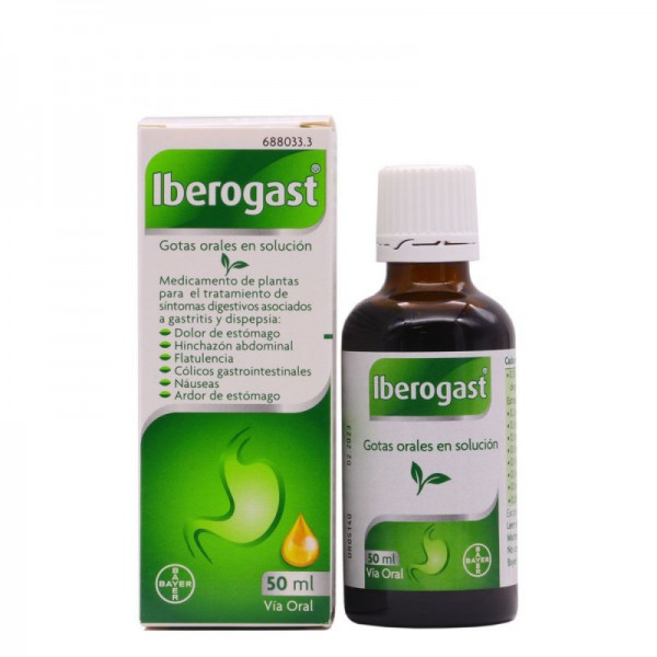 IBEROGAST GOTAS ORALES EN SOLUCION, 1 frasco de...