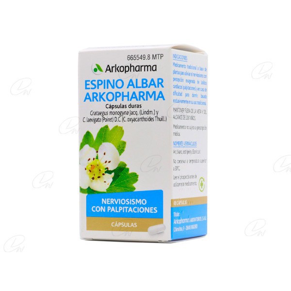 ESPINO ALBAR ARKOPHARMA CAPSULAS DURAS, 48...