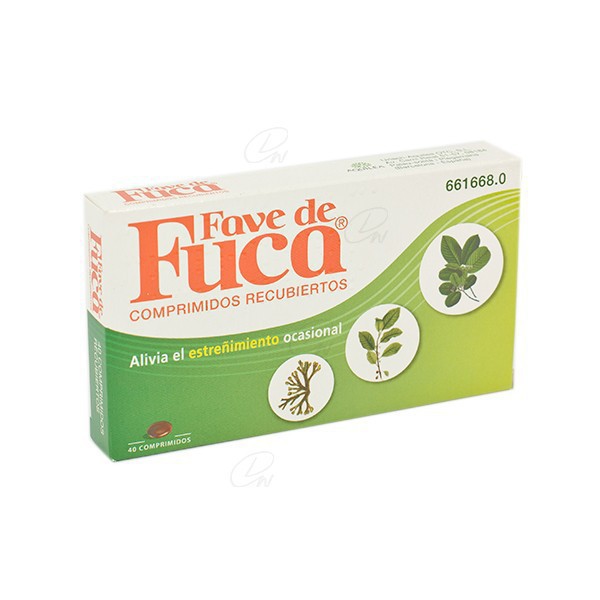 FAVE DE FUCA COMPRIMIDOS RECUBIERTOS, 40...
