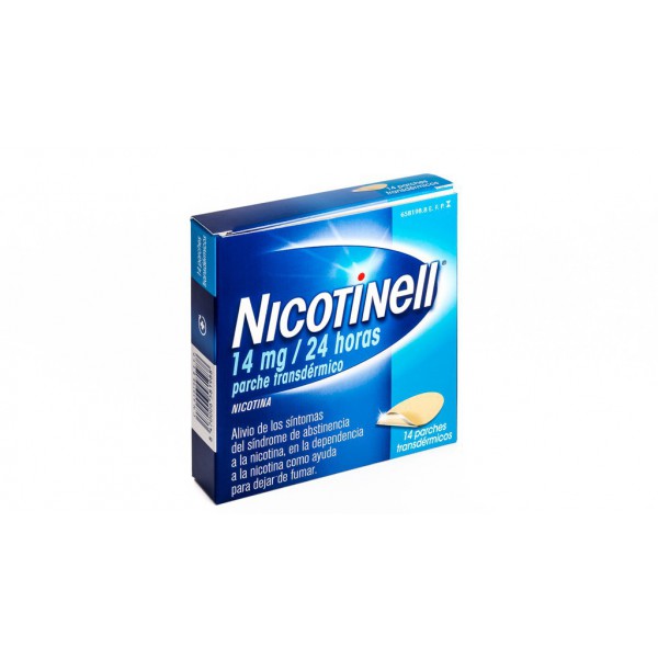 NICOTINELL 14 mg/24 HORAS PARCHE TRANSDERMICO,...