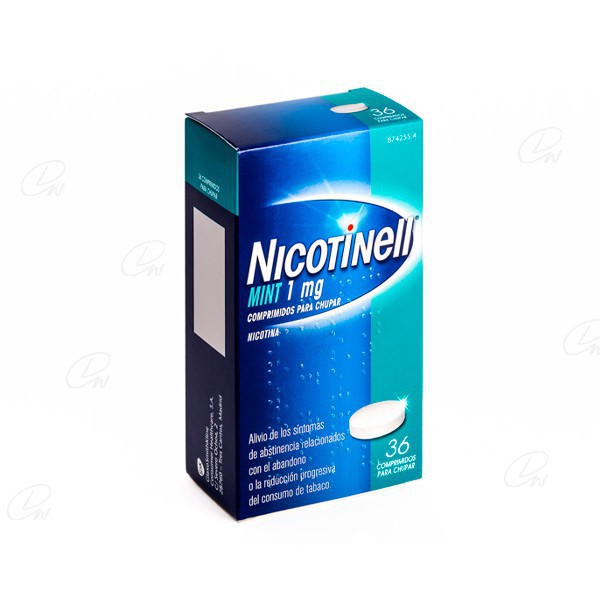 NICOTINELL MINT 1 mg COMPRIMIDOS PARA CHUPAR,...