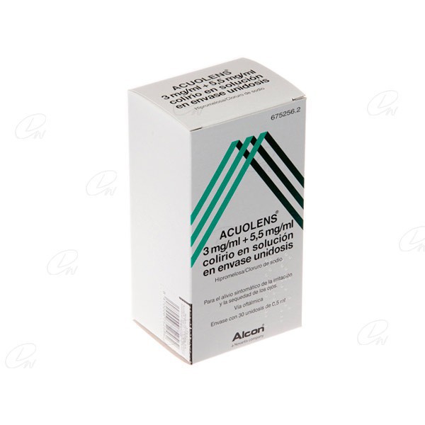 ACUOLENS 3 mg/ml + 5,5 mg/ml COLIRIO EN...