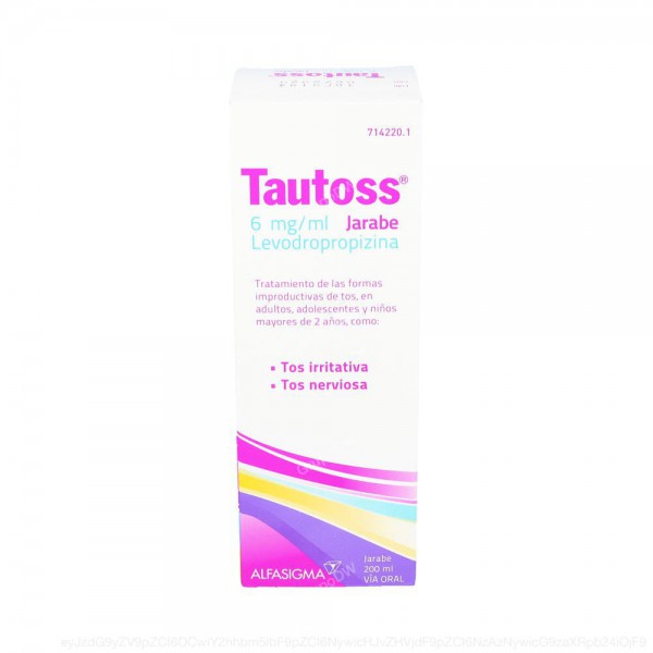 TAUTOSS 6mg/ml JARABE, 1 frasco de 200 ml