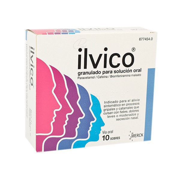 ILVICO GRANULADO PARA SOLUCION ORAL, 10 sobres