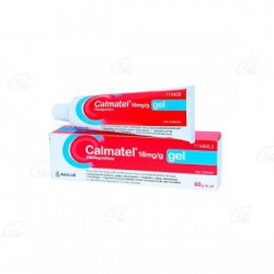 CALMATEL 18 mg/g GEL, 1 tubo de 60 g