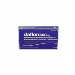 DAFLON 500 mg 30 COMPRIMIDOS RECUBIERTOS