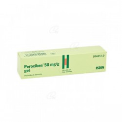 PEROXIBEN  50 mg/g GEL, 1 tubo de 30 g