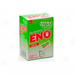 SAL DE FRUTA ENO POLVO EFERVESCENTE SABOR LIMON, 10 sobres