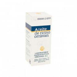 ACEITE RICINO ORRAVAN 1g/ml LIQUIDO ORAL, 1 frasco de 25 g
