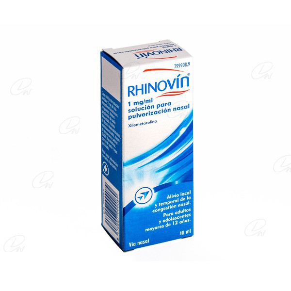 RHINOVIN 1 mg/ml SOLUCION PARA PULVERIZACION...
