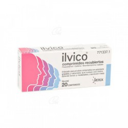 ILVICO COMPRIMIDOS RECUBIERTOS, 20 comprimidos