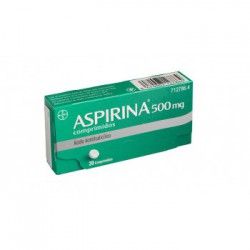 ASPIRINA 500 MG  20 comprimidos