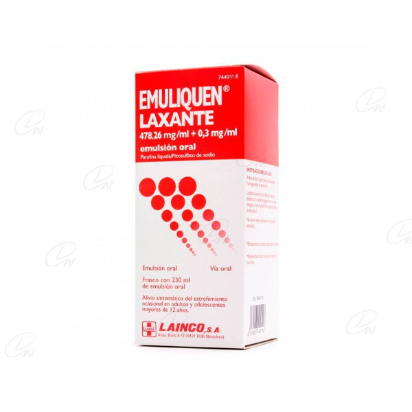 EMULIQUEN LAXANTE 478,26 mg/ml + 0,3 mg/ml...