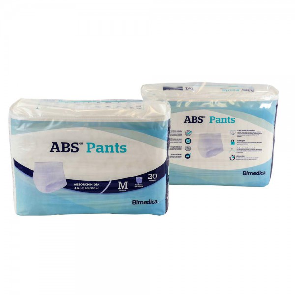 Pañal Inco Abs Pants Dia Med 80 Ui