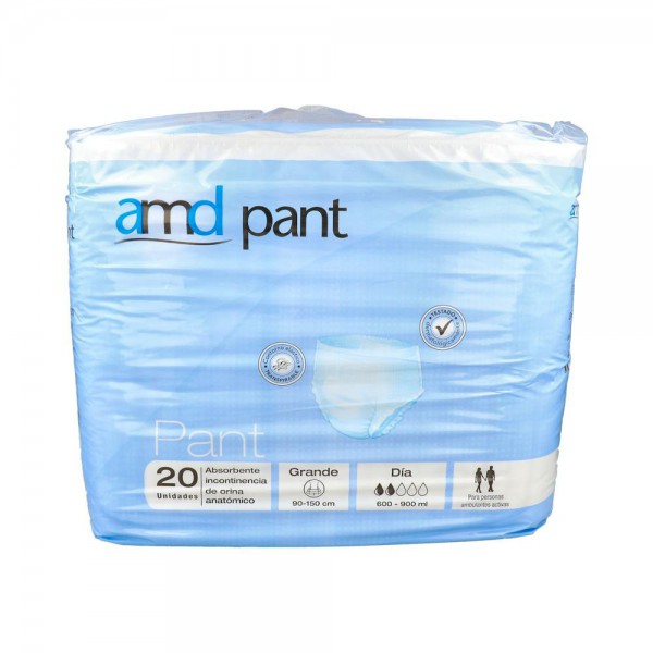 Pañal Amd Pants Talla Grande Dia 40 U