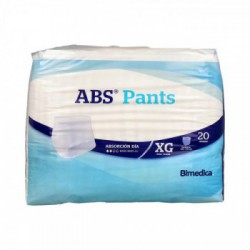 Pañal Inco Abs Pants Dia Extra Grande 80 Ui
