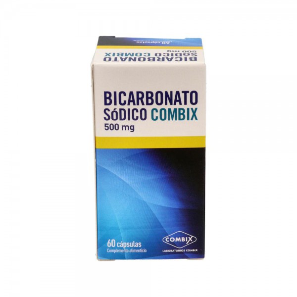 Bicarbonato Combix 500 Mg 60 Capsulas