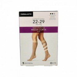 Media Farmal Cor Nor C/Punt Beige T/P 2 Un