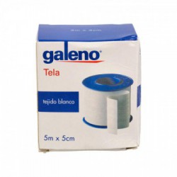 Esparadrapo Galeno De Tela Blanco 5M X 5Cm