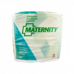 Maternity Bolsa 25 Compresas Tocológicas Celulosa Grande...