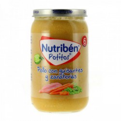 nutriben-potito-pollo-con-guisantes-y-zanahorias-235-g